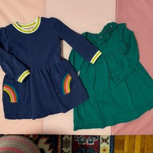 Mini Boden BUNDLE: 2 Toddler Girl Dresses (2-3 year)